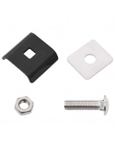 Set di Connettori per Griglie 25 pz Antracite 2