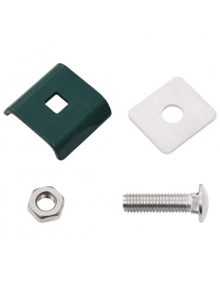 Set di Connettori per Griglie 25 pz Verde