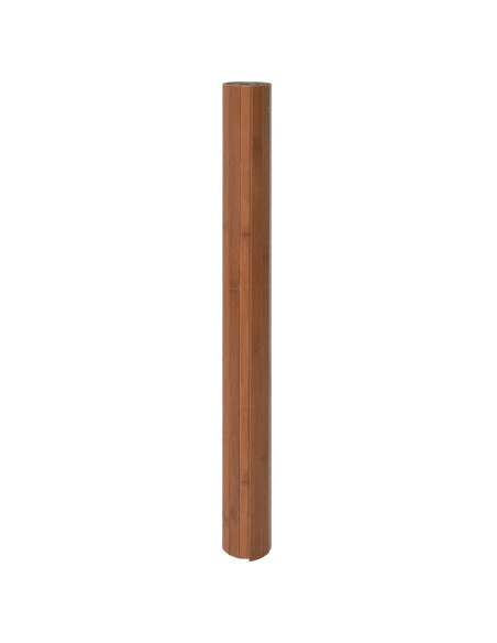 Tappeto Rettangolare Marrone 70x400 cm in Bambù