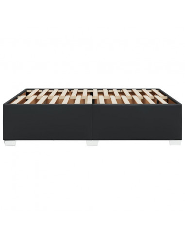 Giroletto Nero 140x190 cm in Similpelle