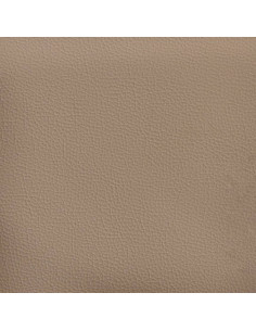 Set di Divani 2 pz con Cuscini cappuccino in Similpelle