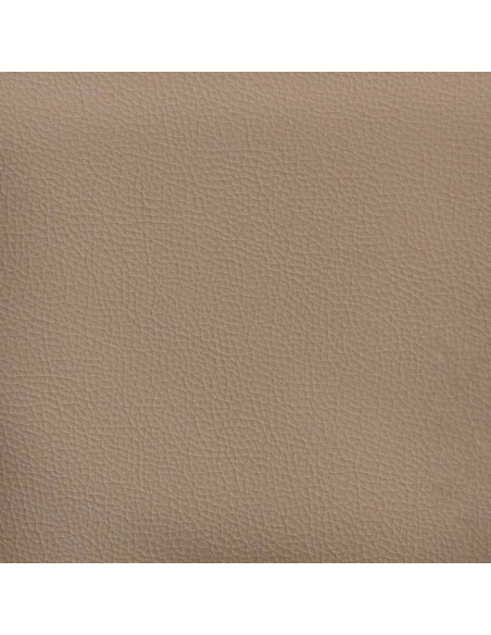 Set di Divani 2 pz con Cuscini cappuccino in Similpelle