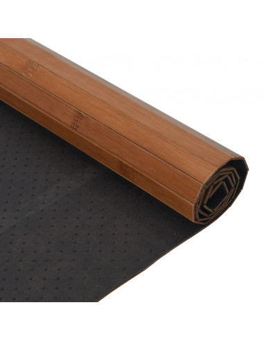 Tappeto Rettangolare Marrone 70x500 cm in Bambù