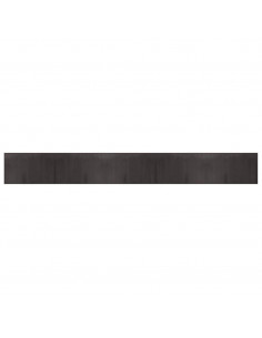 Tappeto Rettangolare Marrone Scuro 60x500 cm in Bambù