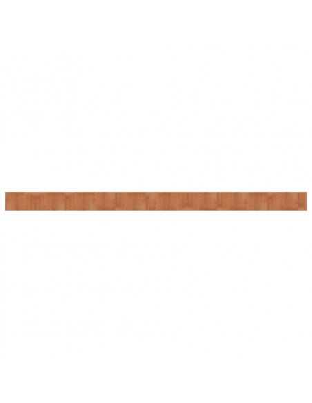 Tappeto Rettangolare Marrone 60x1000 cm in Bambù