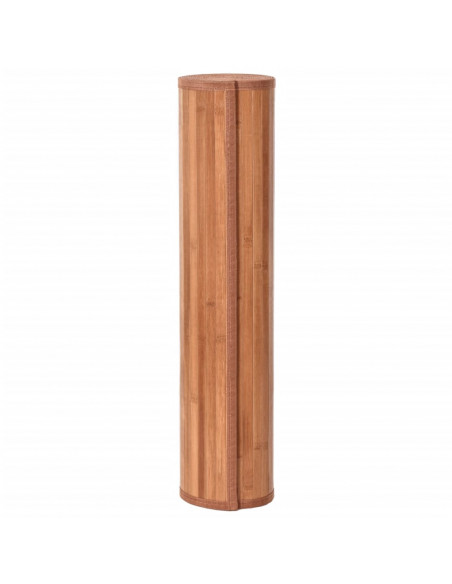 Tappeto Rettangolare Marrone 60x1000 cm in Bambù