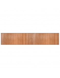 Tappeto Rettangolare Natura 80x400 cm in Bambù