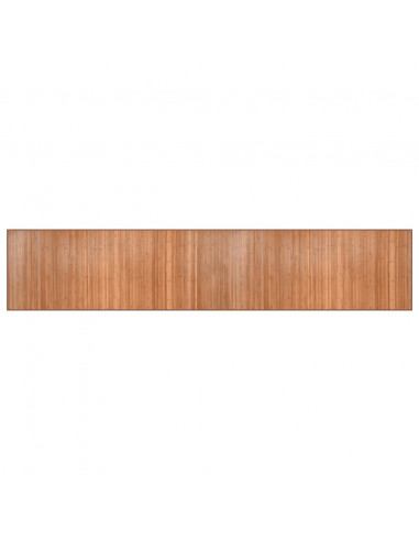 Tappeto Rettangolare Natura 80x400 cm in Bambù
