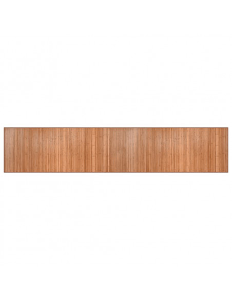 Tappeto Rettangolare Natura 80x400 cm in Bambù