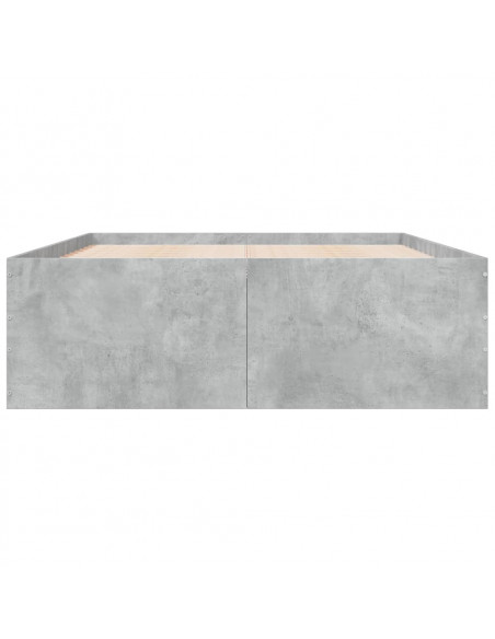 Giroletto Grigio Cemento 140x190 cm in Legno Multistrato