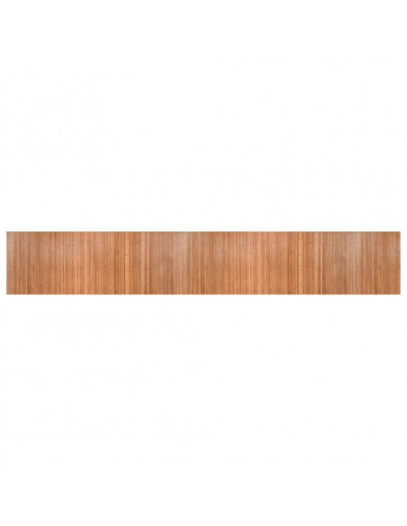 Tappeto Rettangolare Natura 80x500 cm in Bambù