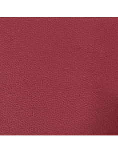 Set di Divani 2 pz con Cuscini Rosso Vino in Similpelle 2