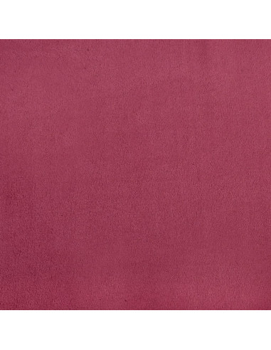 Set di Divani 2 pz con Cuscini Rosso Vino in Velluto