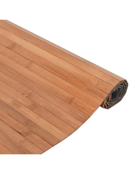 Tappeto Rettangolare Natura 80x300 cm in Bambù