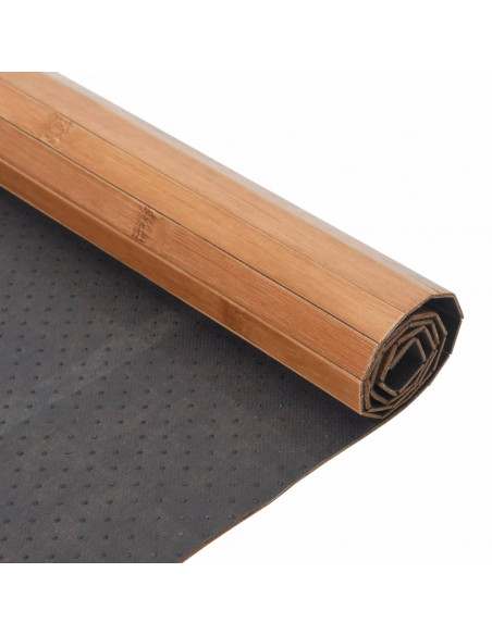 Tappeto Rettangolare Natura 80x300 cm in Bambù
