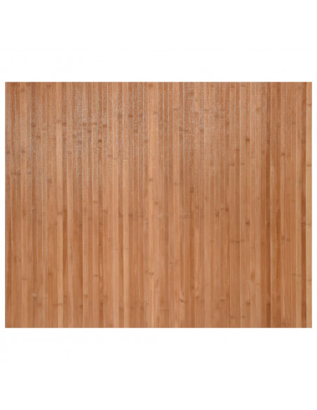 Tappeto Rettangolare Natura 80x100 cm in Bambù