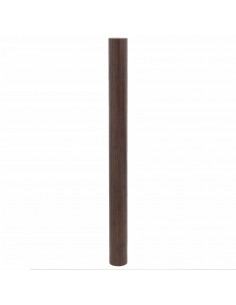 Tappeto Rettangolare Marrone Scuro 80x500 cm in Bambù 2
