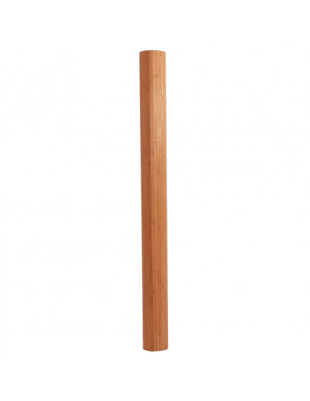 Tappeto Rettangolare Marrone 80x200 cm in Bambù
