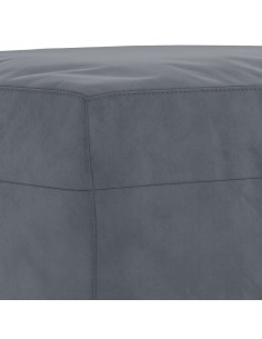 Set di Divani 3 pz con Cuscini Grigio Scuro in Velluto 2