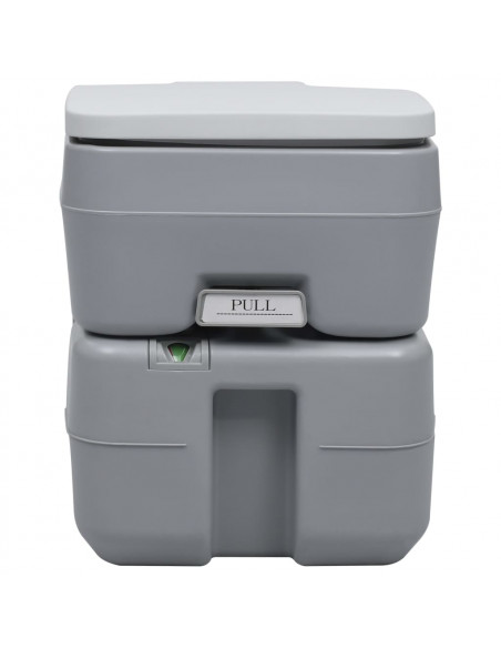 Set Toilette da Campeggio Portatile e Supporto Lavamani