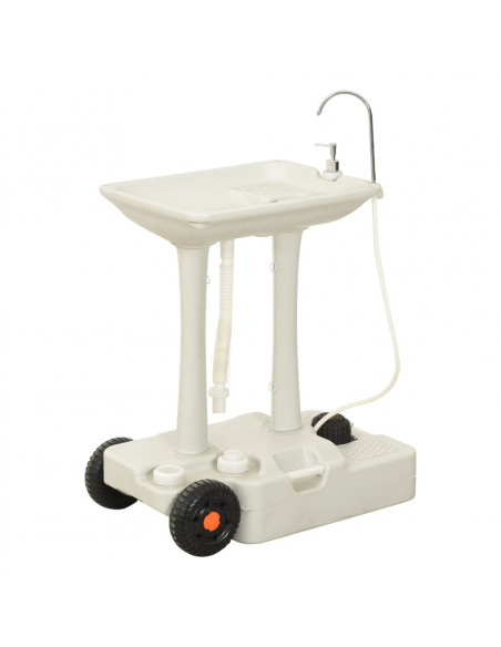 Set Toilette da Campeggio Portatile e Supporto Lavamani