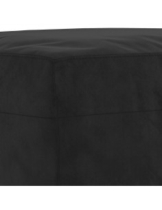 Set di Divani 3 pz con Cuscini Nero in Velluto 2