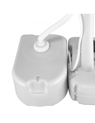 Serbatoio Acqua Portatile con Adattatore 24 L Grigio