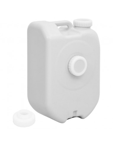 Serbatoio Acqua Portatile con Adattatore 24 L Grigio