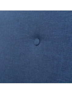 Set di Divani 3 pz in Tessuto Blu