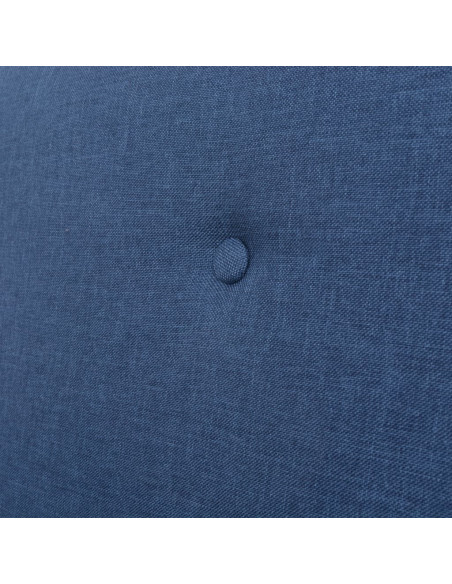 Set di Divani 3 pz in Tessuto Blu