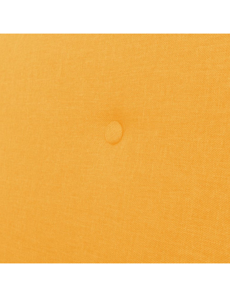 Set di Divani 3 pz in Tessuto Giallo