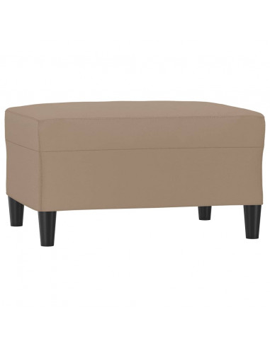 Set di Divani 4 pz con Cuscini cappuccino in Similpelle