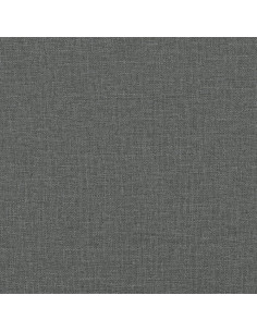Set di Divani 4 pz con Cuscini Grigio Scuro in Tessuto 2