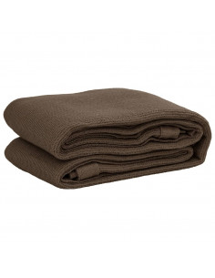 Tappeto da Tenda 400x400 cm Marrone