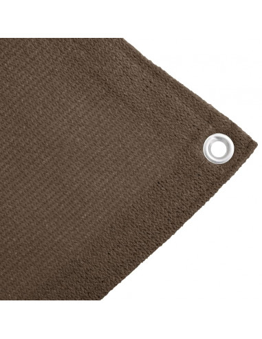 Tappeto da Tenda 250x550 cm Marrone