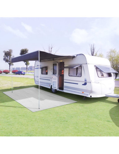 Tappeto da Tenda 100x500 cm Bianco