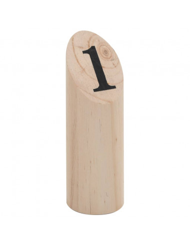 Set di Giochi in Legno Kubb Numerici