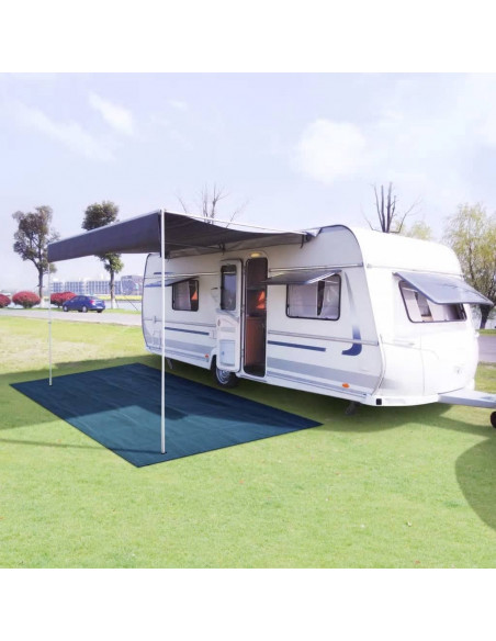 Tappeto da Tenda 250x600 cm Blu