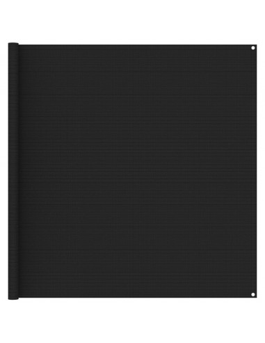 Tappeto da Tenda 200x400 cm Nero
