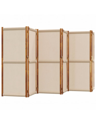 Divisorio a 6 Pannelli Tortora 420x180 cm