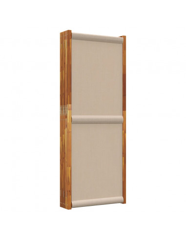 Divisorio a 6 Pannelli Tortora 420x180 cm