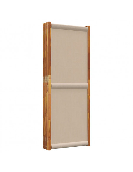 Divisorio a 6 Pannelli Tortora 420x180 cm