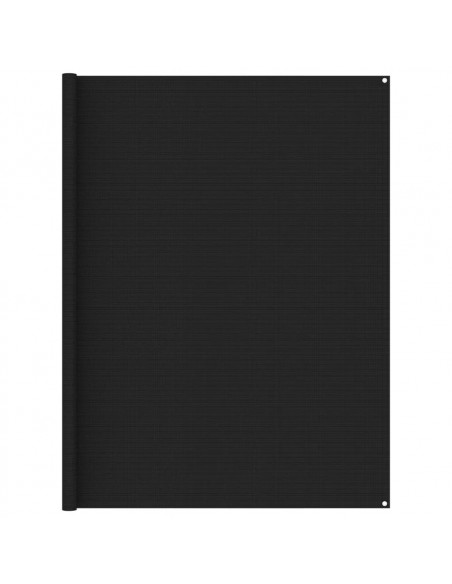 Tappeto da Tenda 250x350 cm Nero