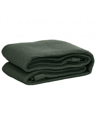 Tappeto da Tenda 250x250 cm Verde Scuro