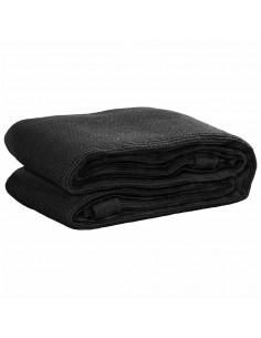 Tappeto da Tenda 250x550 cm Nero