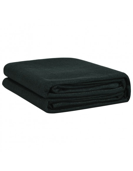 Tappeto da Tenda 250x550 cm Verde Scuro in HDPE