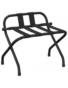 Portapacchi con Schienale Nero 56x39x52 cm 2