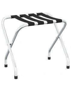 Portapacchi Nero e Argento 56x40x49 cm 2