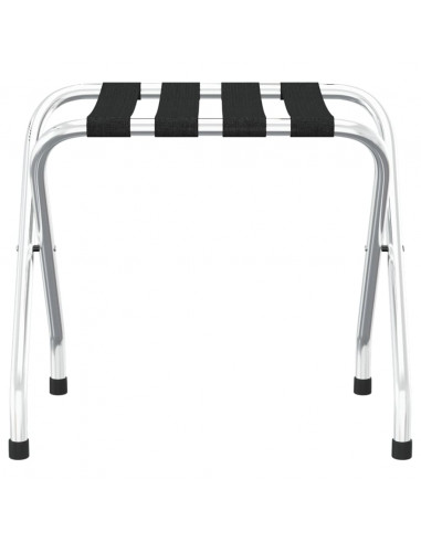 Portapacchi Nero e Argento 56x40x49 cm