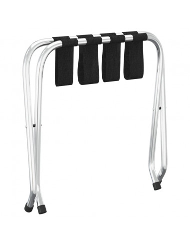 Portapacchi Nero e Argento 56x40x49 cm